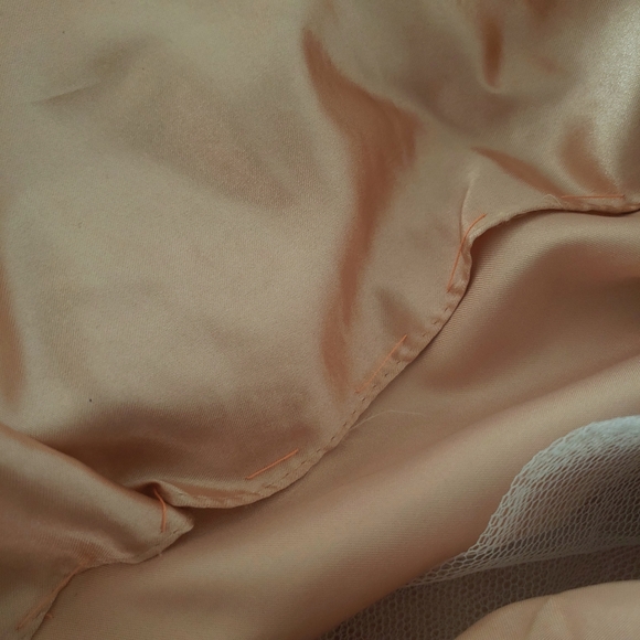 Rose Gold Halter Sequin Long Prom Dress size 3/4 - Picture 7 of 7